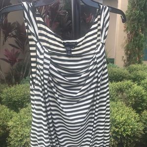 Max edition B&W stripped top Size S